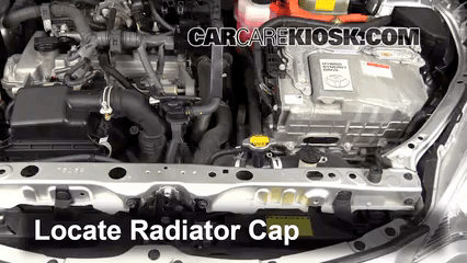 Coolant Flush How-to: Toyota Prius C (2012-2017) - 2012 Toyota Prius C